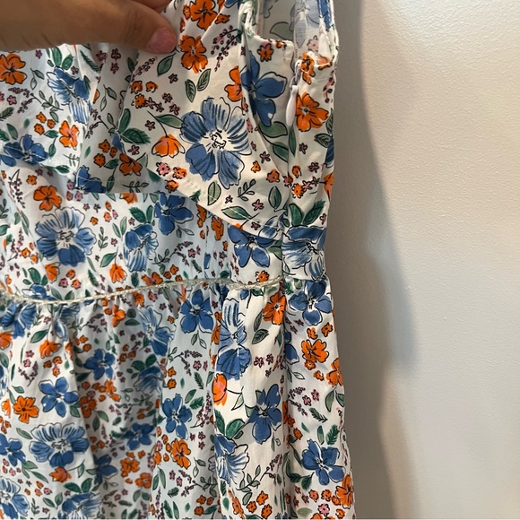 NWT Wildfox Asymmetrical Sleeveless Top with ruffles and floral pattern - Picture 9 of 10